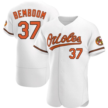 Authentic Anthony Bemboom Men's Baltimore Orioles White Home Jersey