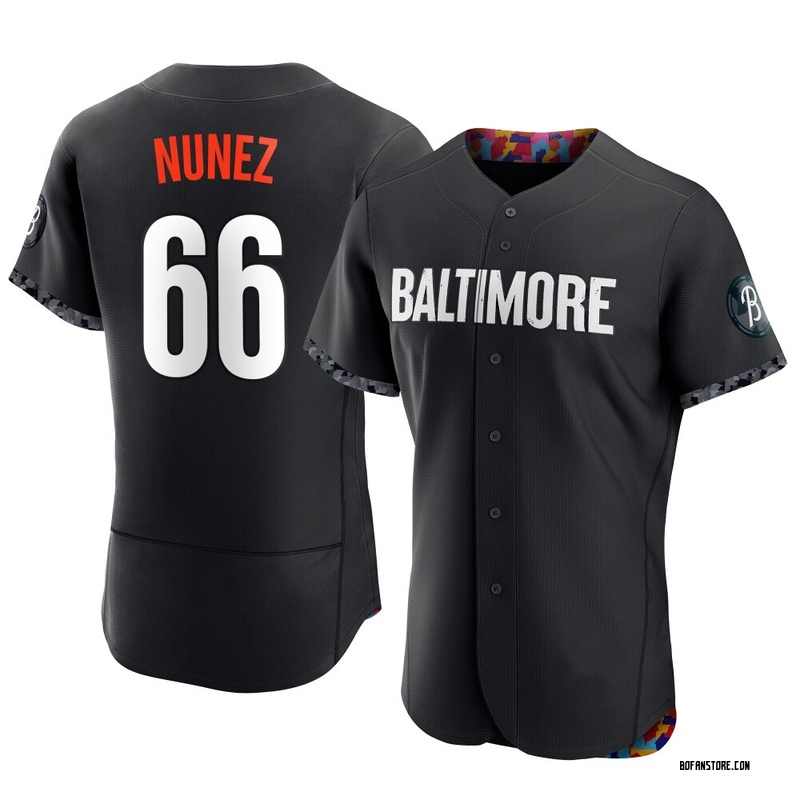 Authentic Anthony Nunez Men's Baltimore Orioles Black 2023 City Connect Jersey