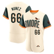Authentic Anthony Nunez Men's Baltimore Orioles Cream 2026 City Connect Stadium Jersey