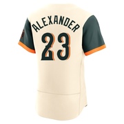 Authentic Blaze Alexander Men's Baltimore Orioles Cream 2026 City Connect Stadium Jersey