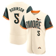 Authentic Brooks Robinson Men's Baltimore Orioles Cream 2026 City Connect Stadium Jersey