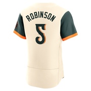 Authentic Brooks Robinson Men's Baltimore Orioles Cream 2026 City Connect Stadium Jersey