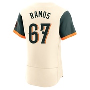Authentic Bryan Ramos Men's Baltimore Orioles Cream 2026 City Connect Stadium Jersey