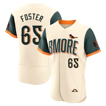 Authentic Cameron Foster Men's Baltimore Orioles Cream 2026 City Connect Stadium Jersey