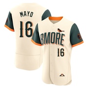 Authentic Coby Mayo Men's Baltimore Orioles Cream 2026 City Connect Stadium Jersey