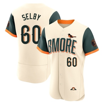Authentic Colin Selby Men's Baltimore Orioles Cream 2026 City Connect Stadium Jersey