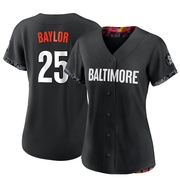 Authentic Don Baylor Women's Baltimore Orioles Black 2023 City Connect Jersey