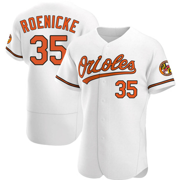 Authentic Gary Roenicke Men's Baltimore Orioles White Home Jersey