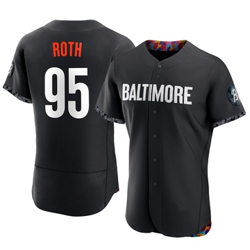 Authentic Houston Roth Men's Baltimore Orioles Black 2023 City Connect Jersey