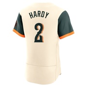 Authentic J.J. Hardy Men's Baltimore Orioles Cream 2026 City Connect Stadium Jersey