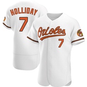 Authentic Jackson Holliday Men's Baltimore Orioles White Home Jersey