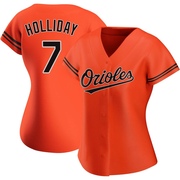 Authentic Jackson Holliday Women's Baltimore Orioles Orange Alternate Jersey