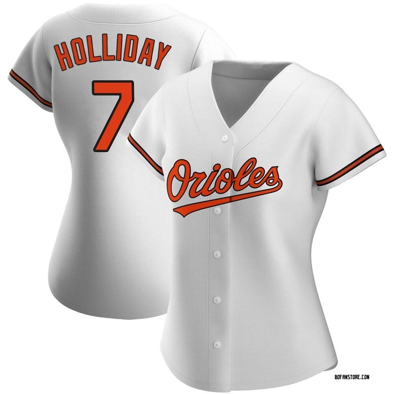 Authentic Jackson Holliday Women's Baltimore Orioles White Home Jersey