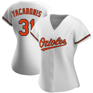 Authentic Jimmy Yacabonis Women's Baltimore Orioles White Home Jersey