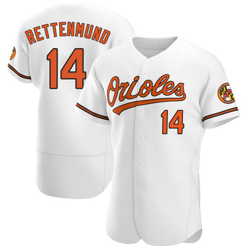 Authentic Merv Rettenmund Men's Baltimore Orioles White Home Jersey