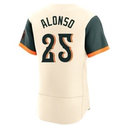 Authentic Pete Alonso Men's Baltimore Orioles Cream 2026 City Connect Stadium Jersey