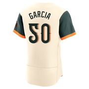 Authentic Rico Garcia Men's Baltimore Orioles Cream 2026 City Connect Stadium Jersey