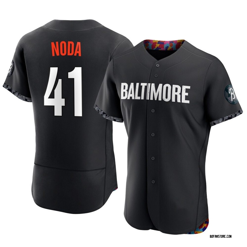 Authentic Ryan Noda Men's Baltimore Orioles Black 2023 City Connect Jersey