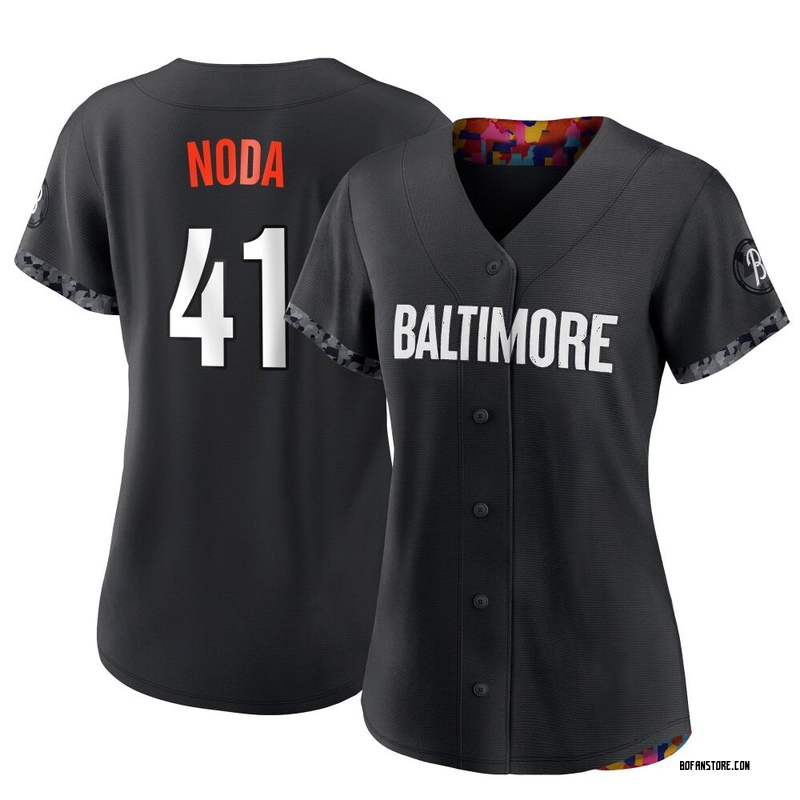 Authentic Ryan Noda Women's Baltimore Orioles Black 2023 City Connect Jersey