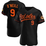 Authentic Tyler O'Neill Men's Baltimore Orioles Black Alternate Jersey