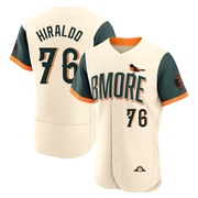 Authentic Yaramil Hiraldo Men's Baltimore Orioles Cream 2026 City Connect Stadium Jersey