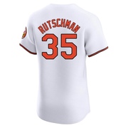 Elite Adley Rutschman Men's Baltimore Orioles White Home Jersey