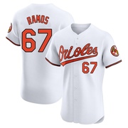 Elite Bryan Ramos Men's Baltimore Orioles White Home Jersey