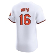 Elite Coby Mayo Men's Baltimore Orioles White Home Jersey