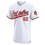 Elite George Soriano Men's Baltimore Orioles White Home Jersey