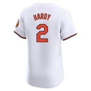 Elite J.J. Hardy Men's Baltimore Orioles White Home Jersey