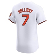 Elite Jackson Holliday Men's Baltimore Orioles White Home Jersey