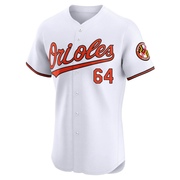 Elite Jayson Aquino Men's Baltimore Orioles White Home Jersey