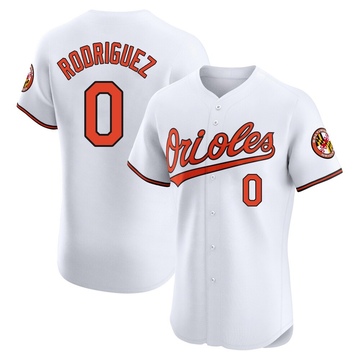 Elite Miguel Rodriguez Men's Baltimore Orioles White Home Jersey