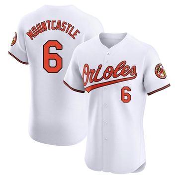 Elite Ryan Mountcastle Men's Baltimore Orioles White Home Jersey