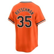 Limited Adley Rutschman Youth Baltimore Orioles Orange Cooperstown Collection Jersey
