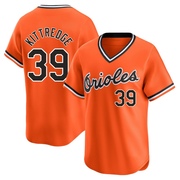 Limited Andrew Kittredge Youth Baltimore Orioles Orange Cooperstown Collection Jersey