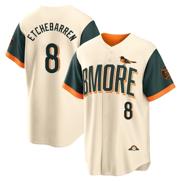 Limited Andy Etchebarren Youth Baltimore Orioles Cream 2026 City Connect Stadium Jersey