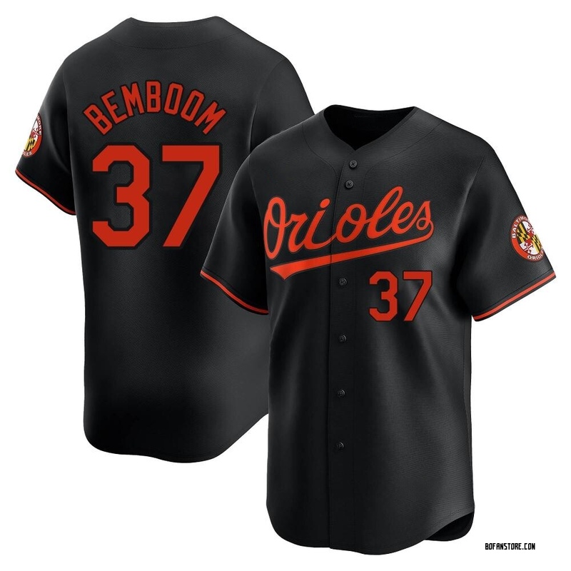Limited Anthony Bemboom Youth Baltimore Orioles Black Alternate Jersey
