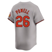 Limited Boog Powell Youth Baltimore Orioles Gray Road Jersey