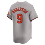 Limited Brady Anderson Youth Baltimore Orioles Gray Road Jersey