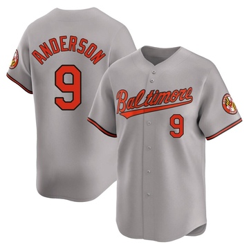 Limited Brady Anderson Youth Baltimore Orioles Gray Road Jersey