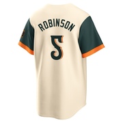 Limited Brooks Robinson Men's Baltimore Orioles Cream 2026 City Connect Stadium Jersey