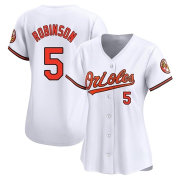 Limited Brooks Robinson Women's Baltimore Orioles White Home Jersey