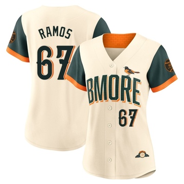 Limited Bryan Ramos Women's Baltimore Orioles Cream 2026 City Connect Stadium Jersey