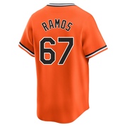 Limited Bryan Ramos Youth Baltimore Orioles Orange Cooperstown Collection Jersey