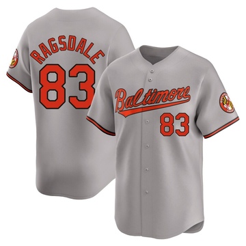 Limited Carson Ragsdale Youth Baltimore Orioles Gray Road Jersey