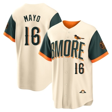 Limited Coby Mayo Youth Baltimore Orioles Cream 2026 City Connect Stadium Jersey