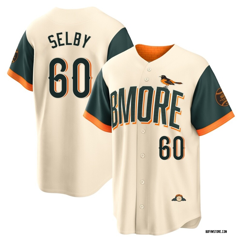 Limited Colin Selby Men's Baltimore Orioles Cream 2026 City Connect Stadium Jersey