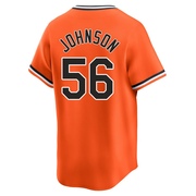 Limited Daniel Johnson Youth Baltimore Orioles Orange Cooperstown Collection Jersey