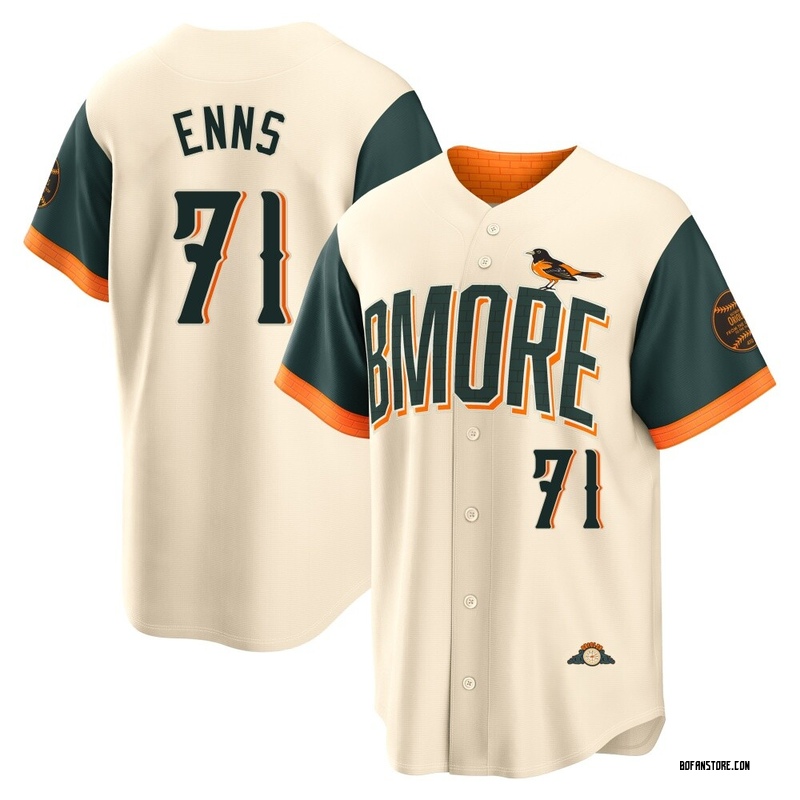 Limited Dietrich Enns Men's Baltimore Orioles Cream 2026 City Connect Stadium Jersey